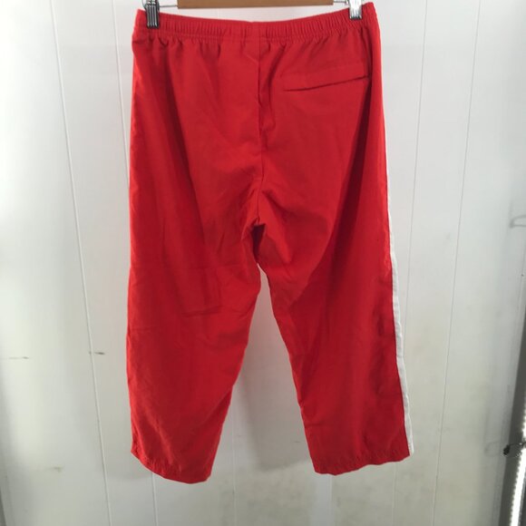 Nike retro red. white, & black stripe cropped track pants size S - Picture 2 of 5